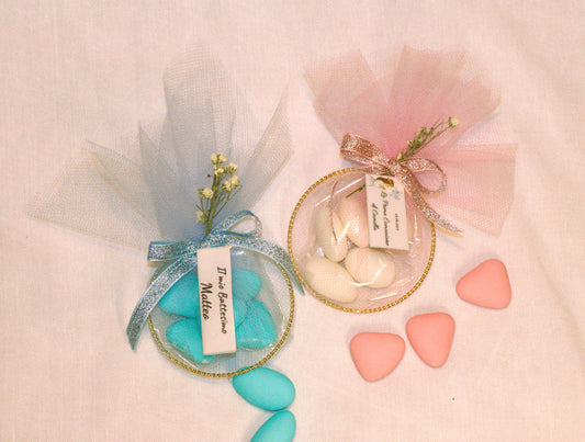 Portaconfetti in tulle