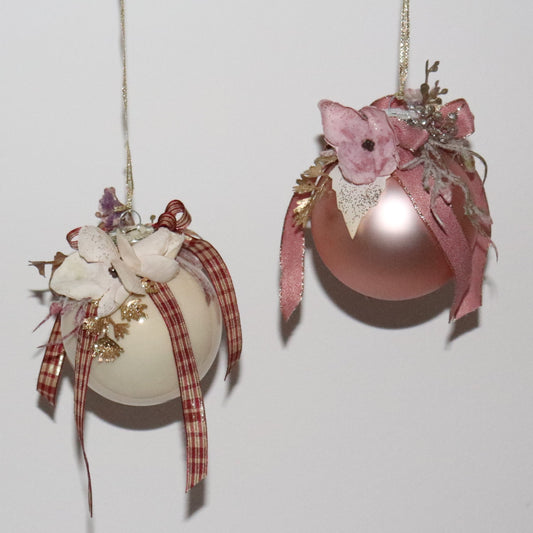 Pallina in stile shabby