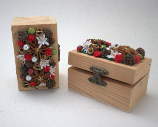 Bauletto in legno stile Bierermeier