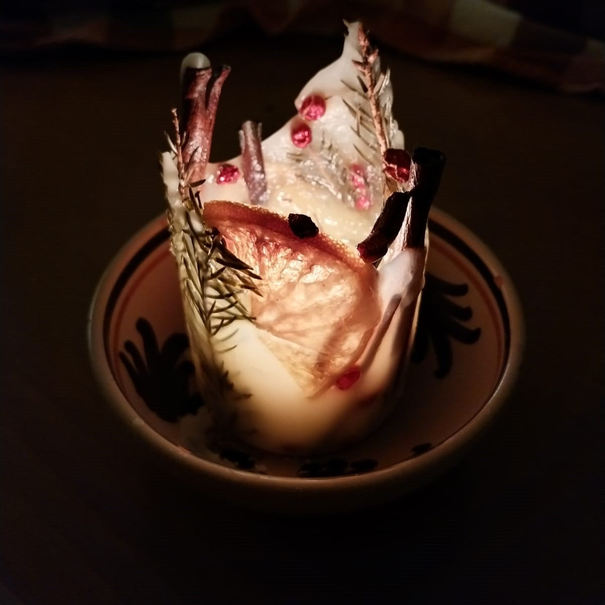 Candela incanto d'inverno