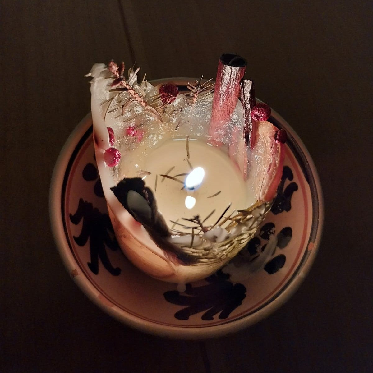 Candela incanto d'inverno