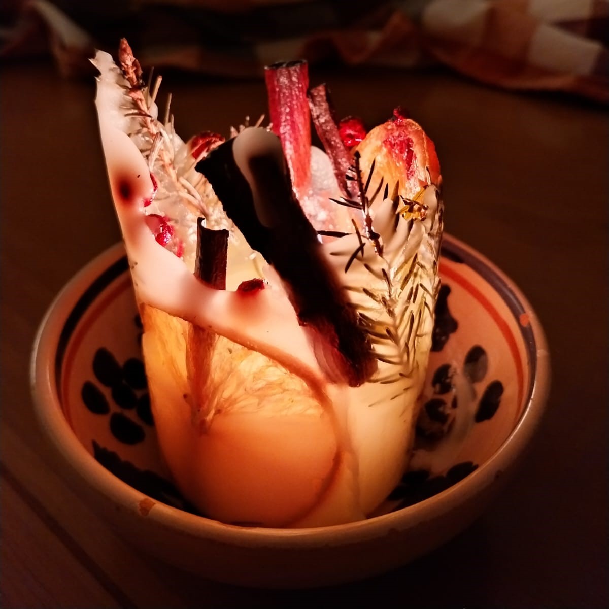 Candela incanto d'inverno