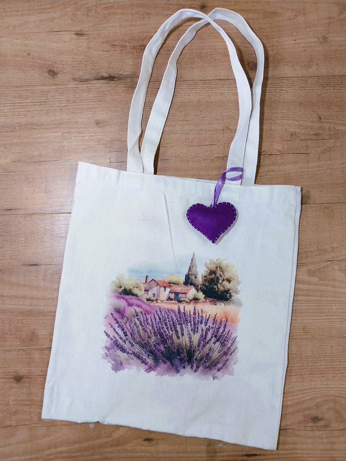 Borsa tema lavanda