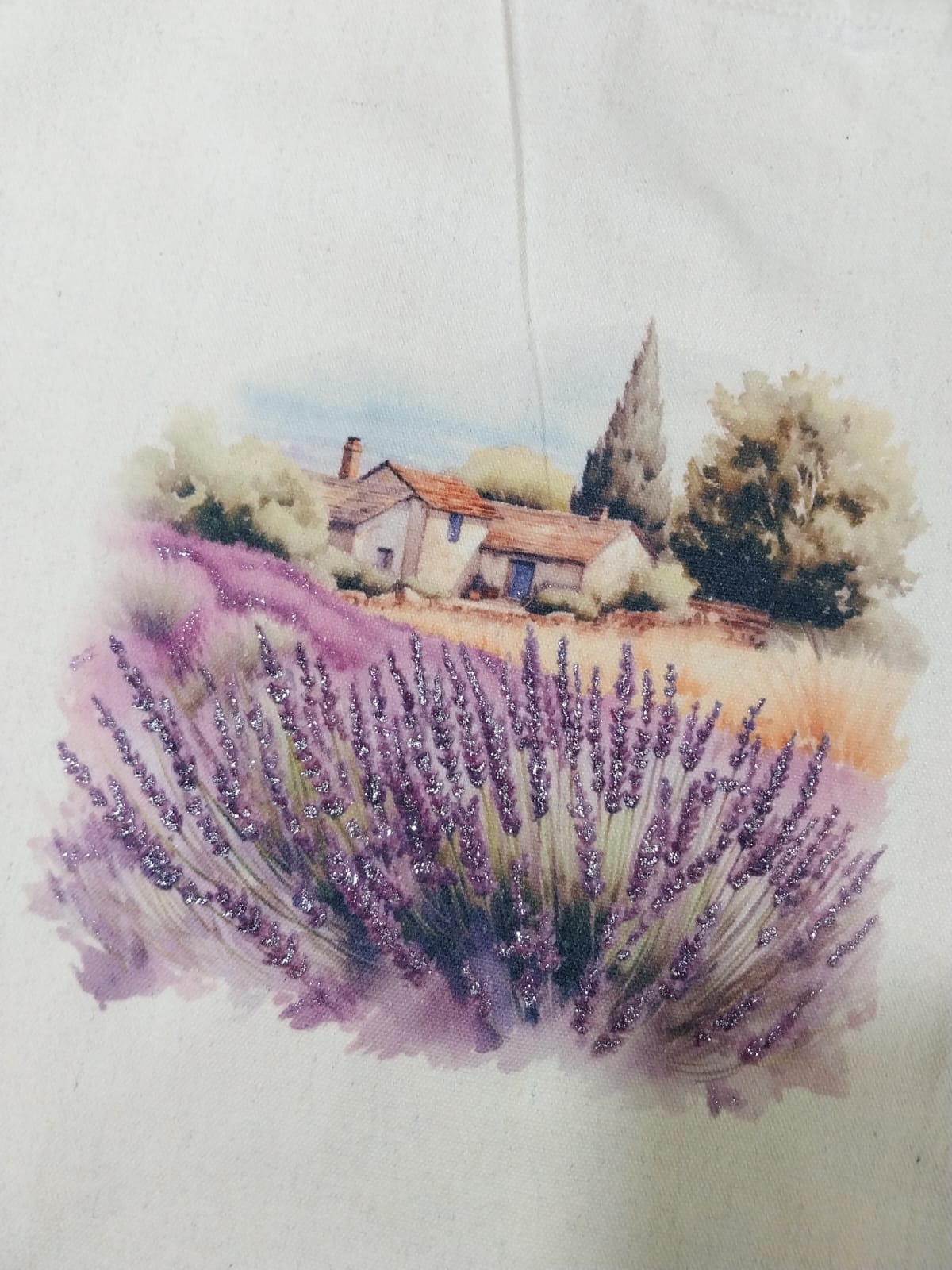 Borsa tema lavanda