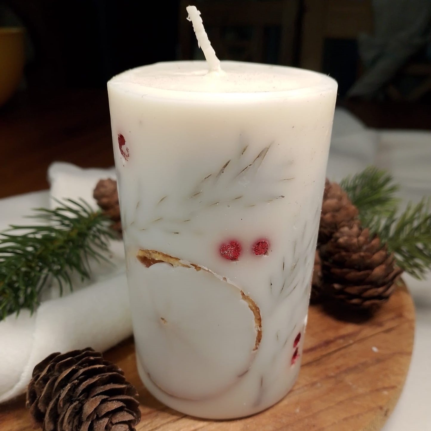 Candela incanto d'inverno