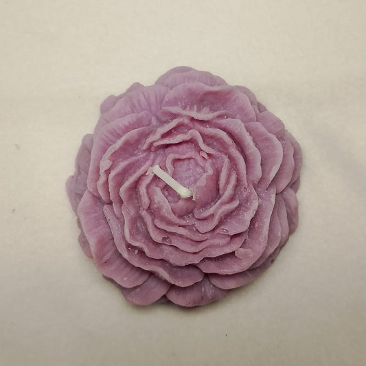 Candela peonia lillà